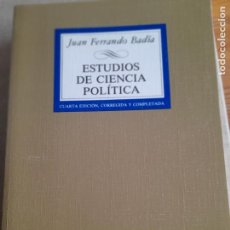 Libros de segunda mano: ESTUDIOS DE CIENCIA POLÍTICA - FERRANDO BADÍA, JUAN TECNOS 1992 820PP. Lote 364743366
