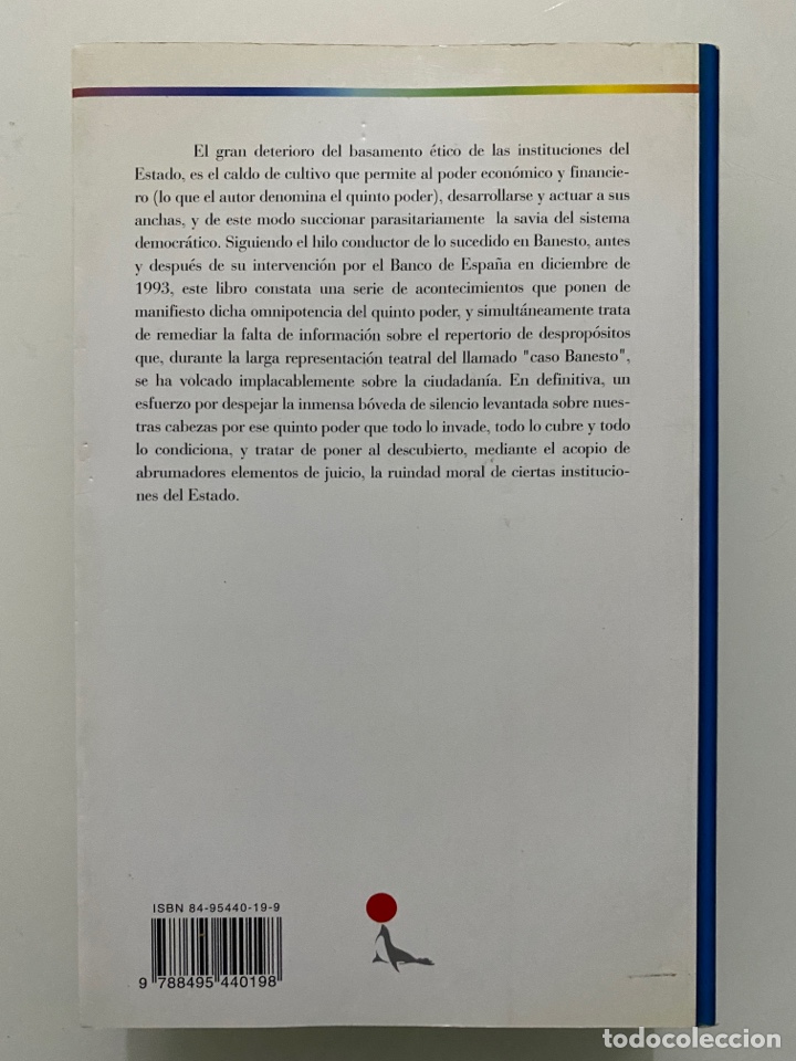 Libros de segunda mano: El Poder - NOVOA, Josep Manuel - Foto 2