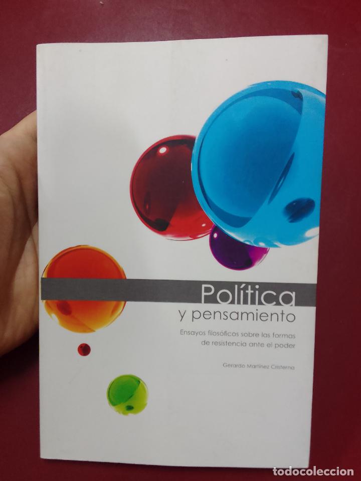 Gebrauchte B&uuml;cher: Gerardo Mart&iacute;nez Cristerna: Pol&iacute;tica y pensamiento. Ensayos filos&oacute;ficos sobre las formas de resisten