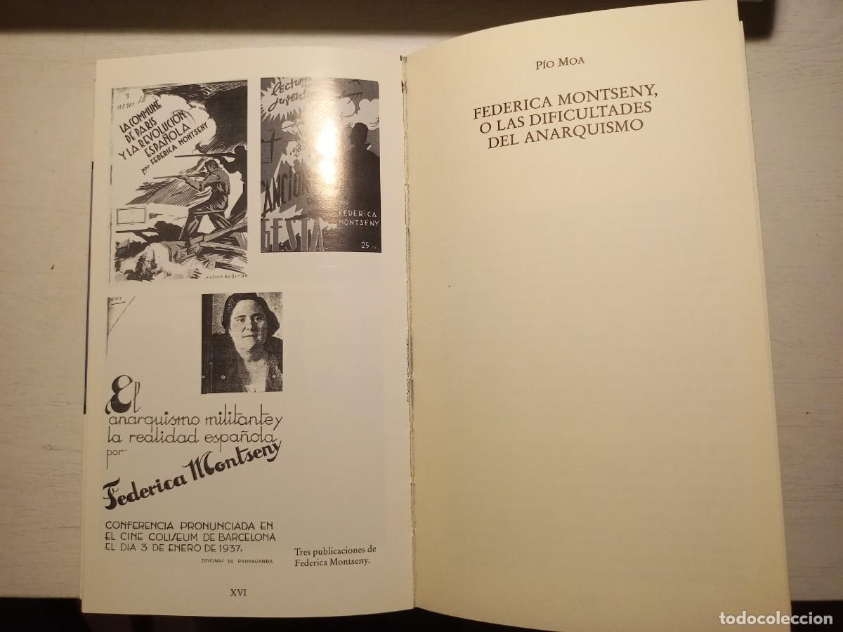 Libros de segunda mano: Federica Montseny - Foto 3