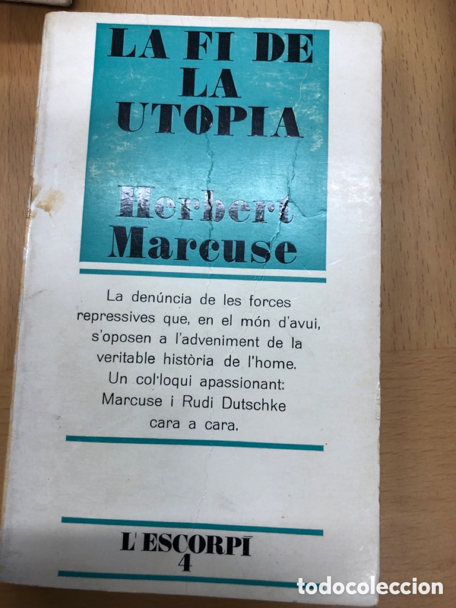 Libros de segunda mano: La fi de la utopia. Herbert Marcuse - Foto 1