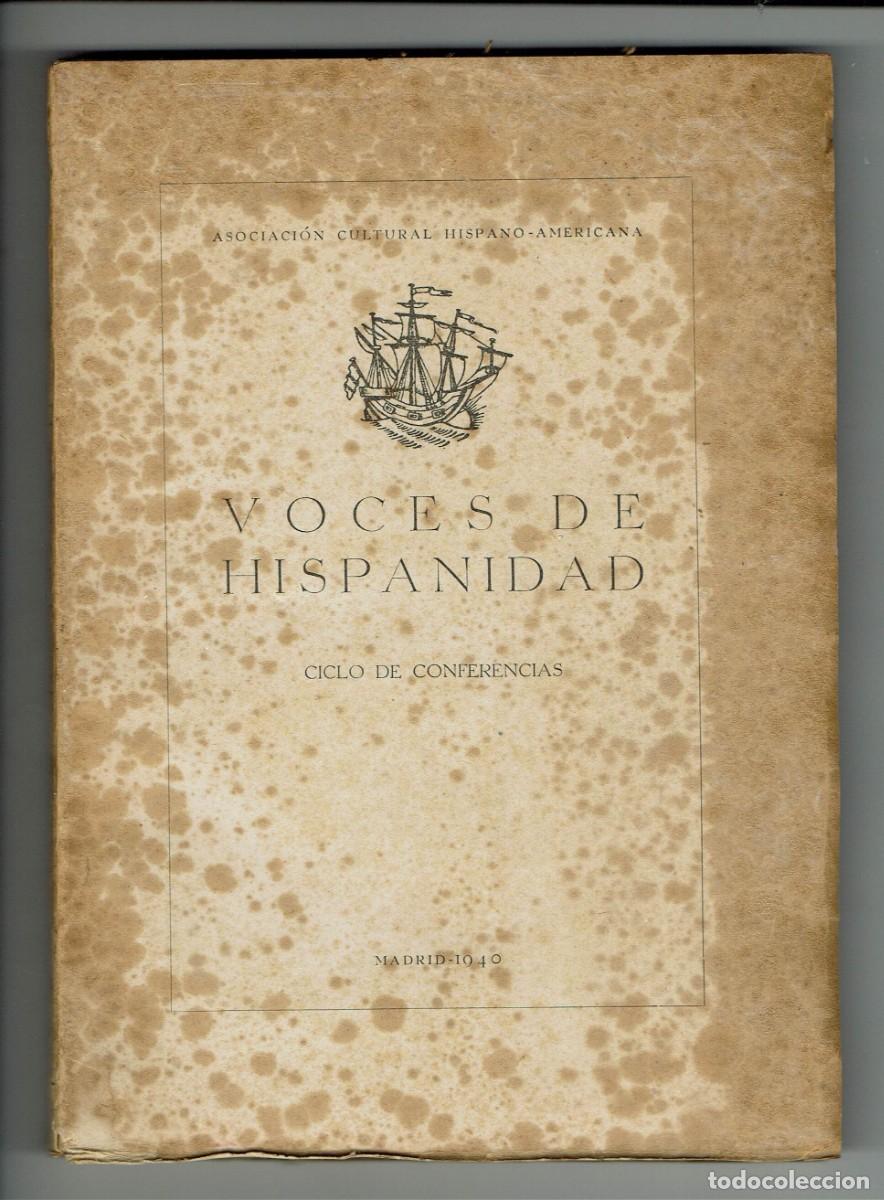 Libri di seconda mano: VOCES DE HISPANIDAD. 1940 (1.2)