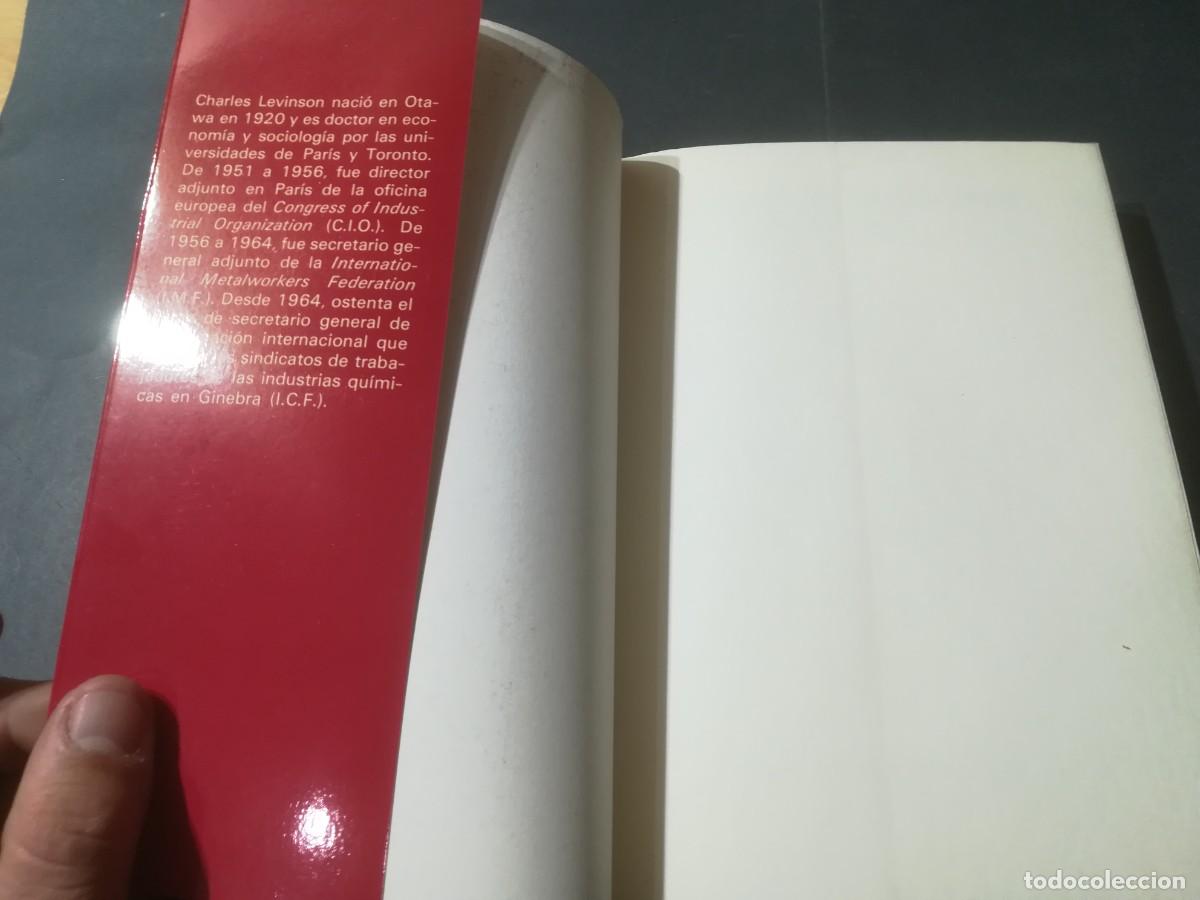 Libros de segunda mano: EL CONTRAPODER MULTINACIONAL, LA REPLICA SINDICAL / CHARLES LEVINSON / A&Ntilde;24 / DOPESA - Foto 4