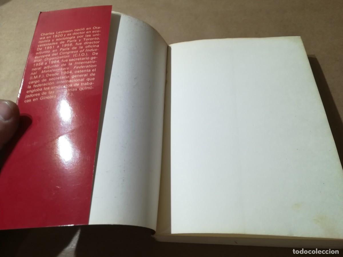 Libros de segunda mano: EL CONTRAPODER MULTINACIONAL, LA REPLICA SINDICAL / CHARLES LEVINSON / AQ605 / DOPESA - Foto 4