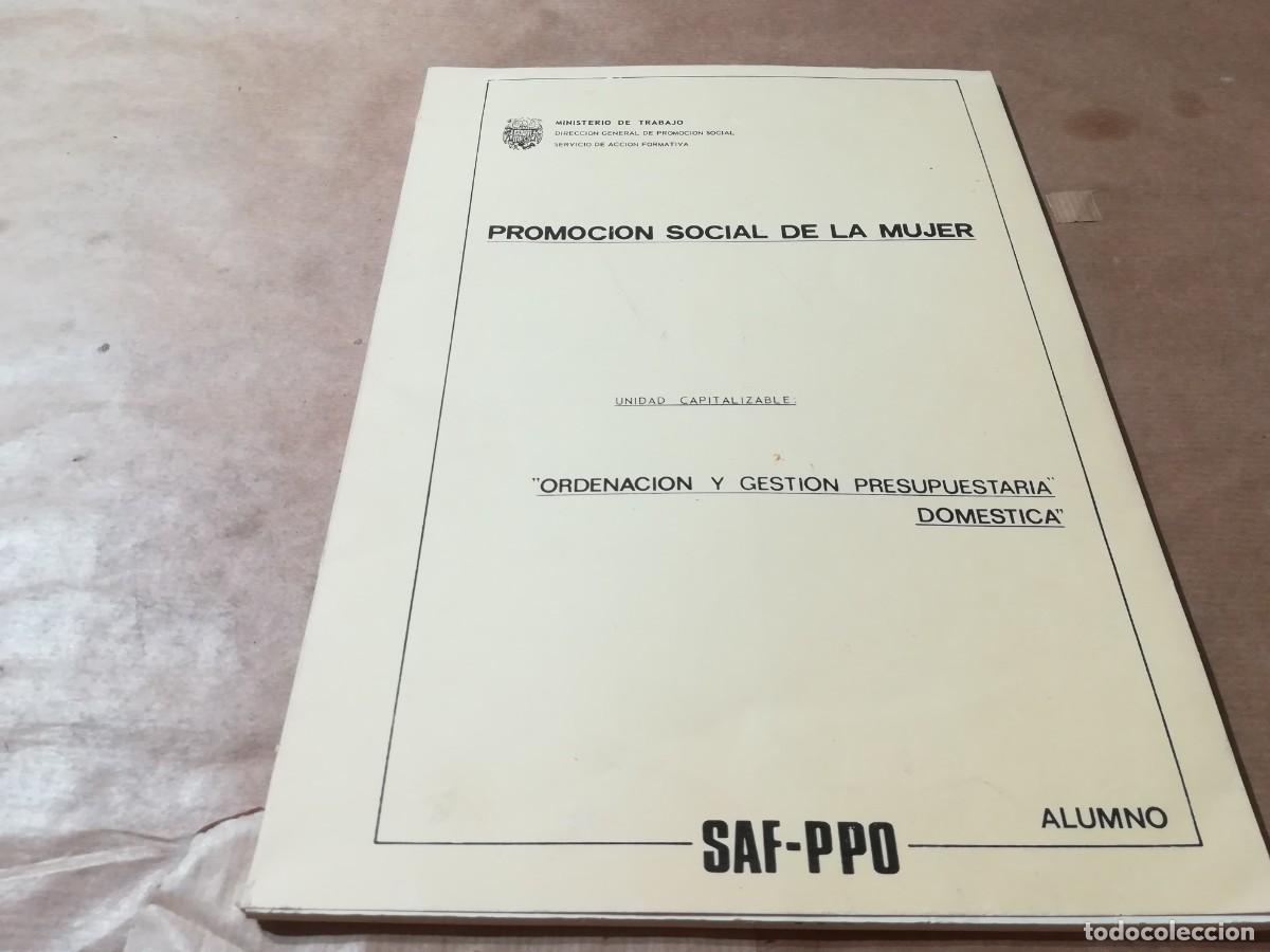 Libros de segunda mano: PROMOCION SOCIAL DE LA MUJER / MINISTERIO TRABAJO / AQ702