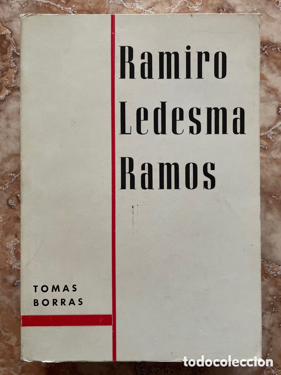 Libros de segunda mano: Ramiro Ledesma Ramos, de Tomas Borr&aacute;s. - Foto 1