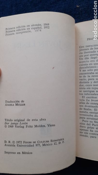 Libros de segunda mano: El joven lenin. Leon trotski - Foto 3