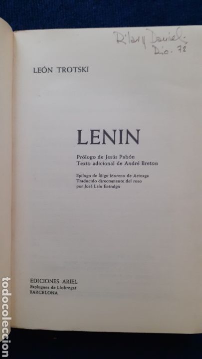 Libros de segunda mano: Trotski: Lenin. Ediciones Ariel. 1972 - Foto 4