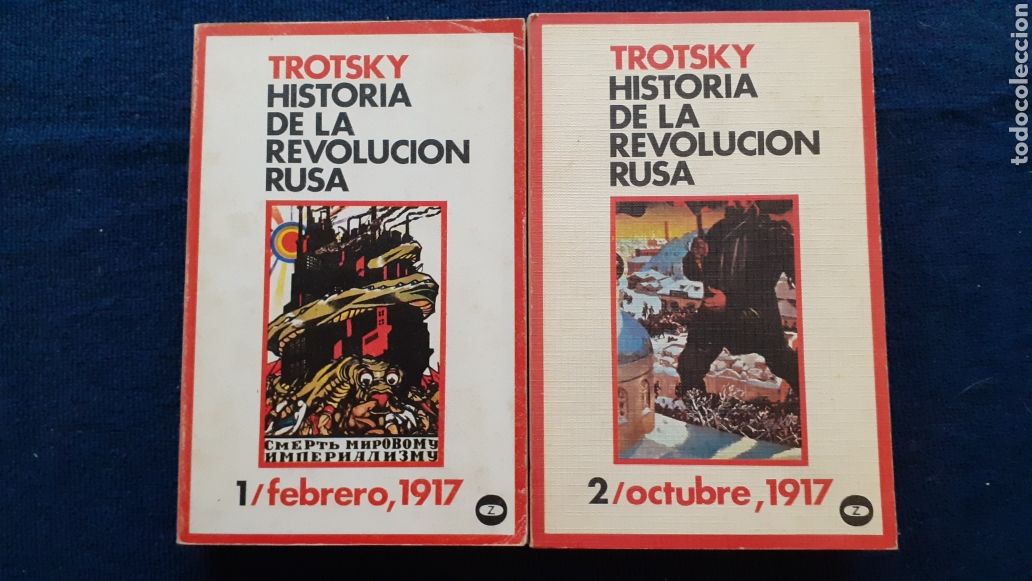 Second hand books: LE&Oacute;N TROTSKY Historia de la revoluci&oacute;n rusa (Tomo I Y II, Febrero y Octubre 1917)