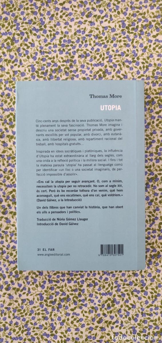 Libros de segunda mano: Utopia (Thomas More, 2016) - Foto 2
