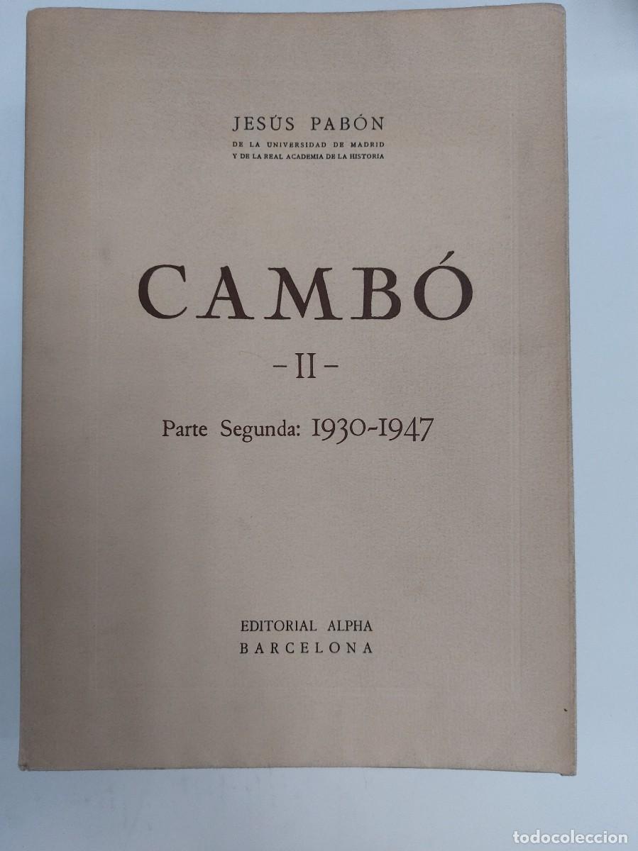Libros de segunda mano: Camb&oacute;. ( 3 Tomos) - Foto 3