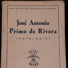 Libros de segunda mano: JOSÉ ANTONIO PRIMO DE RIVERA, ANTOLOGÍA 1940. Lote 391350074