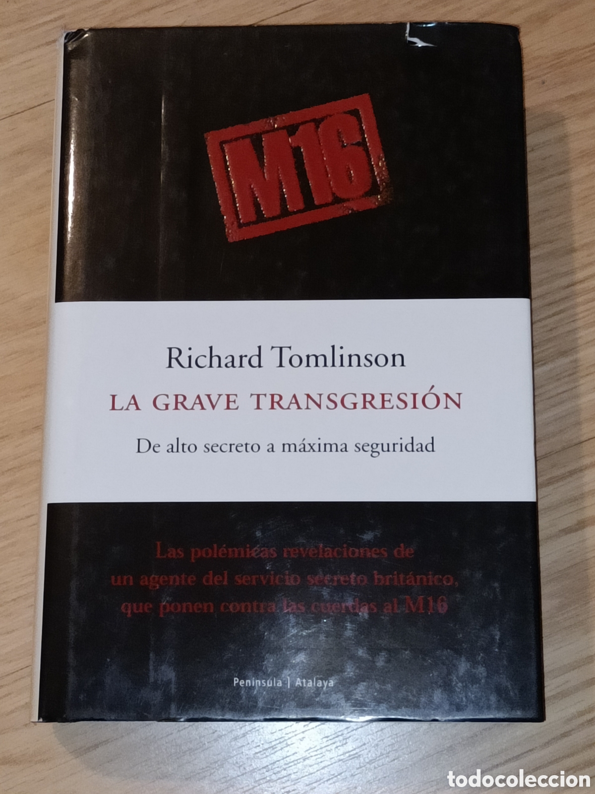 Libros de segunda mano: La grave transgresi&oacute;n. Richard Tomlison. - Foto 1