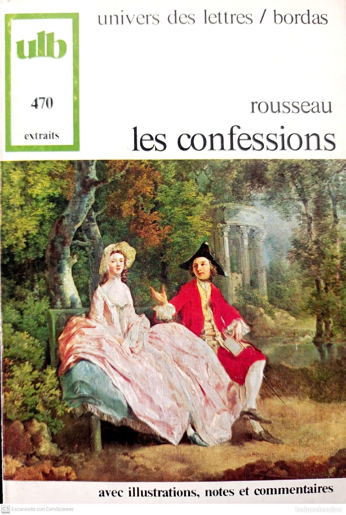 Libros de segunda mano: Les confessions - Rousseau - Foto 1