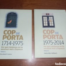 Libros de segunda mano: PERE BOSCH. ANDREU MAS COP DE PORTA, 1714-1975 , 1975-2014. 2 VOLUMS. Lote 401567924