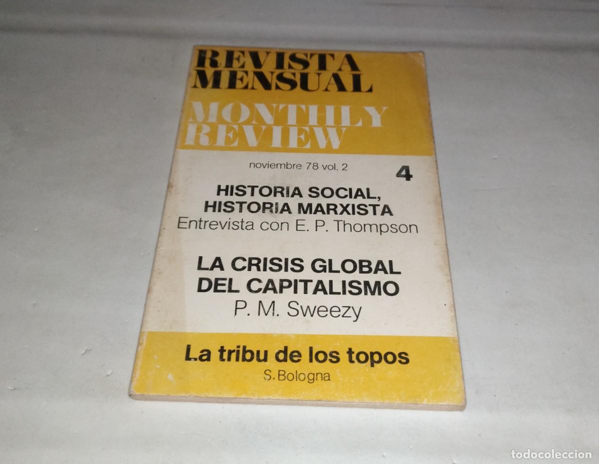 Libros de segunda mano: REVISTA &bull; MONTHLY REVIEW REVISTA MENSUAL - 100 P&Aacute;GINAS