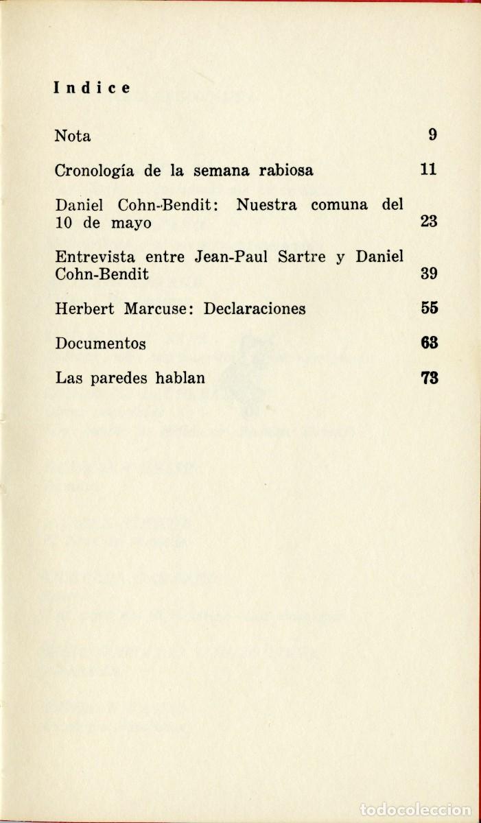Libros de segunda mano: LA IMAGINACI&Oacute;N AL PODER - PARIS, MAYO 1968 - Foto 3
