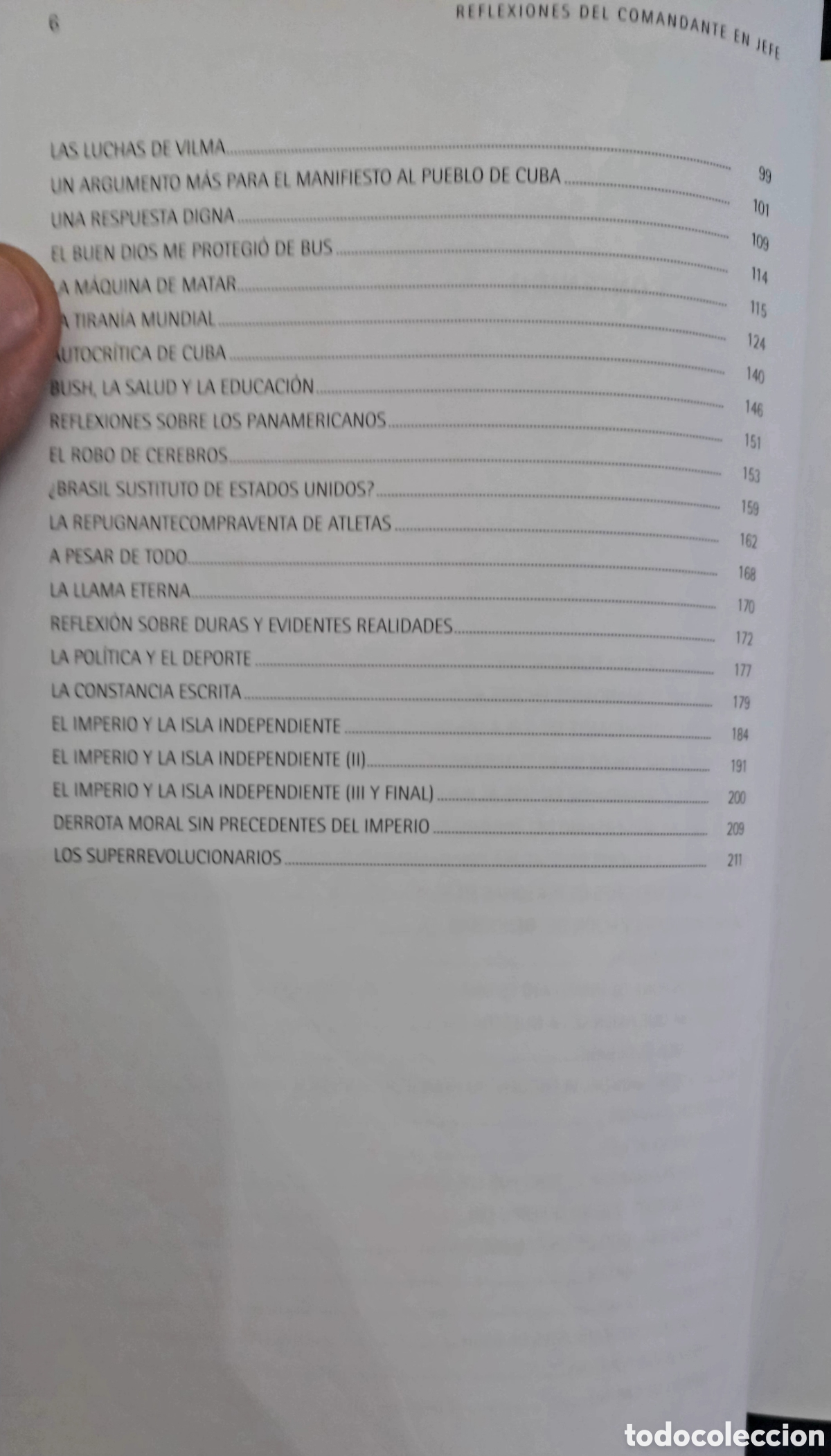 Libros de segunda mano: REFLEXIONES DEL COMANDANTE EN JEFE. - Foto 3