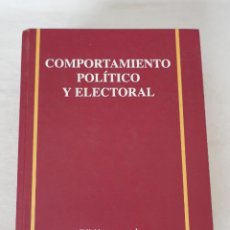 Libros de segunda mano: COMPORTAMIENTO POLÍTICO Y ELECTORAL - PILAR DEL CASTILLO - COMO NUEVO