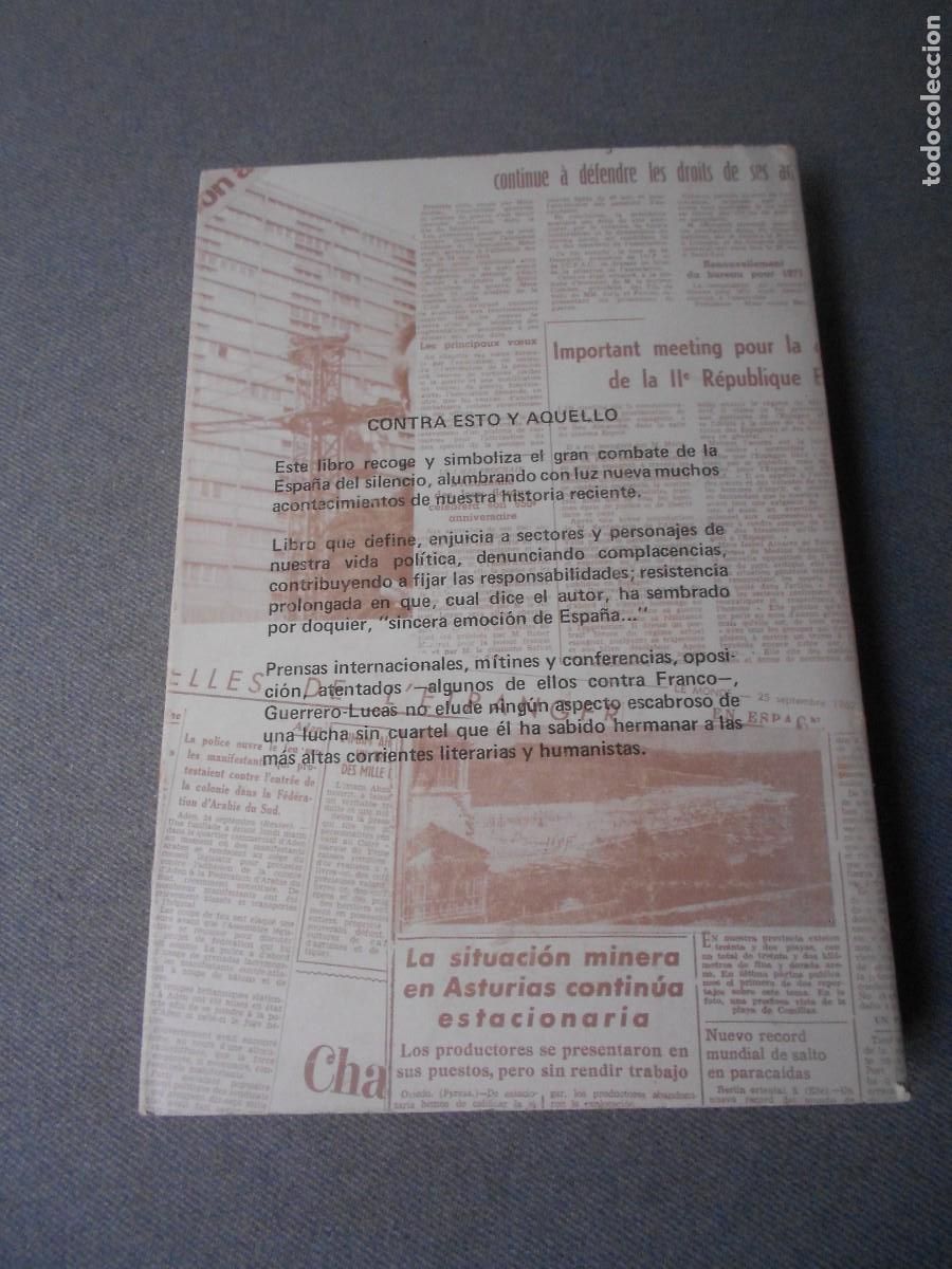 Libros de segunda mano: CONTRA ESTO Y AQUELLO - Foto 6