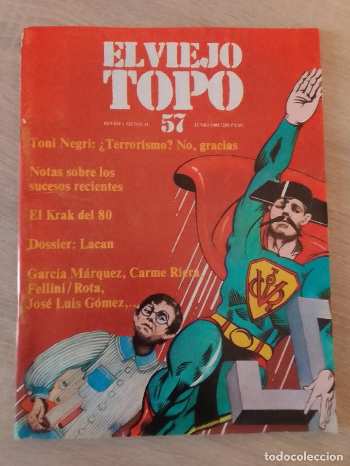 Libri di seconda mano: VV.AA.: El Viejo Topo n&ordm; 57 (junio 1981)