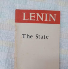 Libros de segunda mano: THE STATE V.I. LENIN LIBRO EN INGLES. EDITORIAL PROGRESO. MOSCU 1979 24 PAGINAS