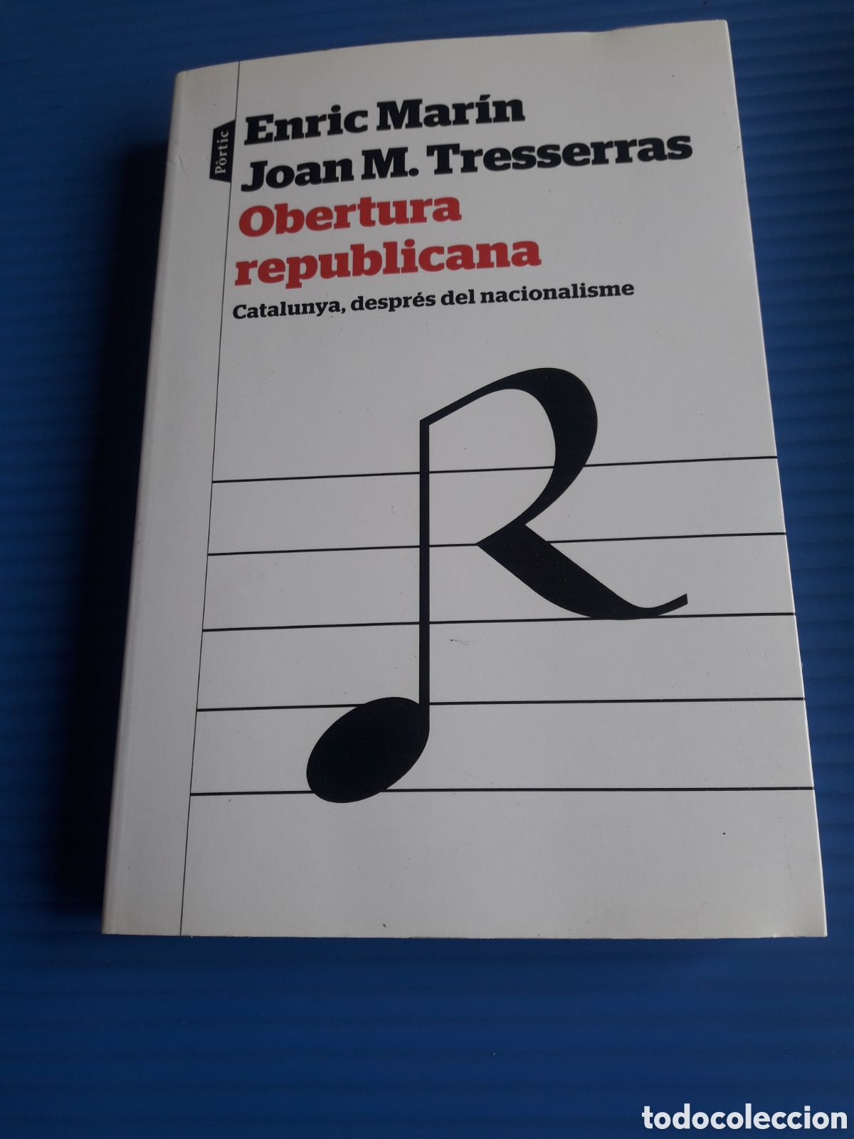 Libros de segunda mano: Obertura republicana Enric Marin Joan M Tresserras Firmat i dedicat pels autors