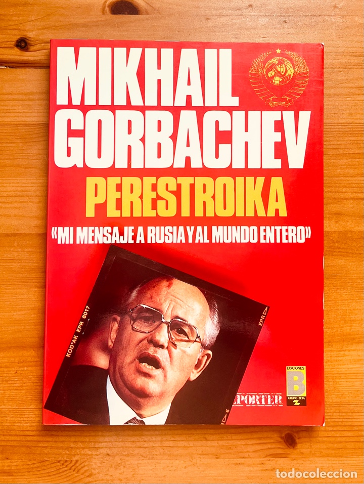 Libros de segunda mano: &ldquo;PERESTROIKA&rdquo; Mikhail Gorbachev 1987 - Foto 1