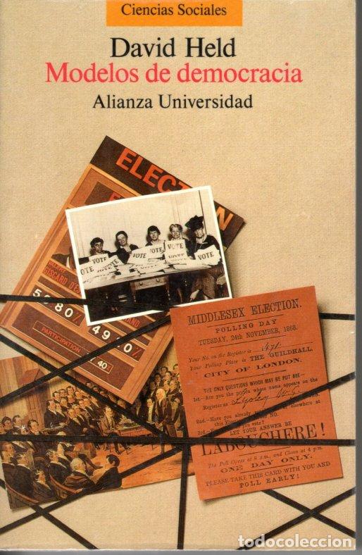 Libros de segunda mano: MODELOS DE DEMOCRACIA - DAVID HELD - Foto 1