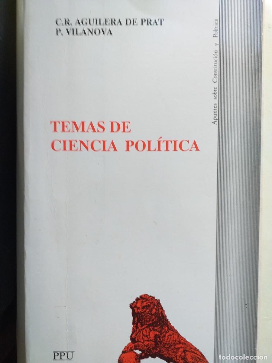 Libros de segunda mano: temas de ciencia pol&iacute;tica C R Aguilera de Prat P Vilanova