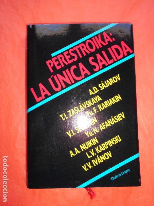 Libros de segunda mano: PERESTROIKA LA &Uacute;NICA SALIDA - Foto 1