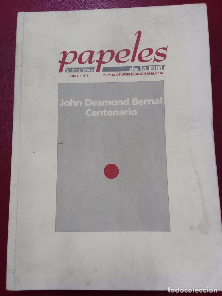 Libros de segunda mano: VV.AA.: Papeles de la FIM n&ordm; 17 2&ordf; &eacute;poca (2001)
