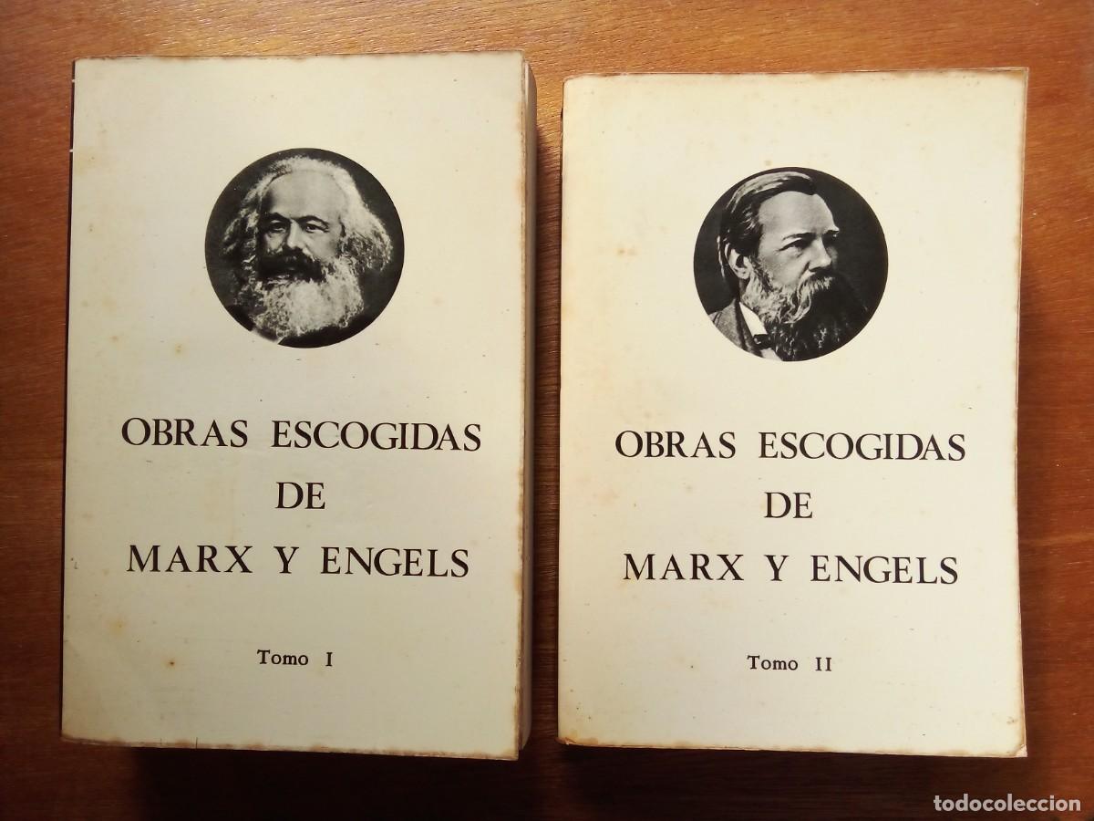 Libros de segunda mano: OBRAS ESCOGIDAS DE MARX Y ENGELS, 2 TOMOS, EDITORIAL FUNDAMENTOS, 1977