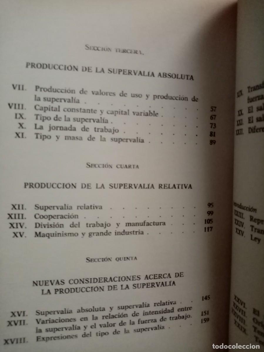 Libros de segunda mano: EL CAPITAL Karl Marx - Foto 7