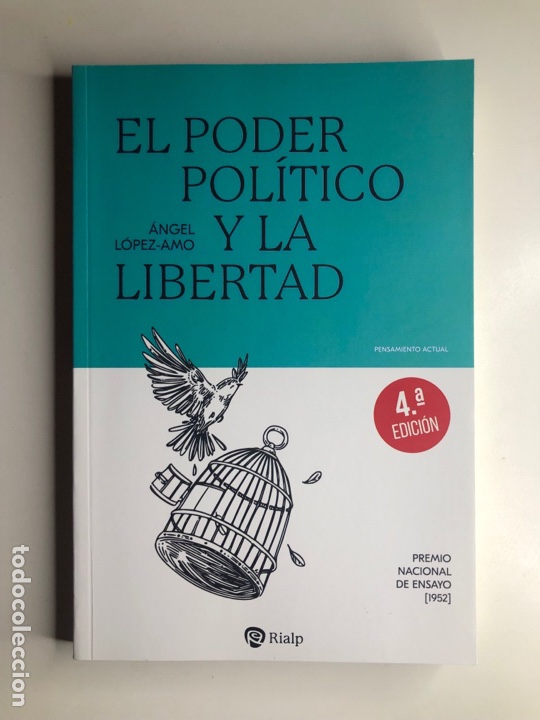 Libros de segunda mano: EL PODER POL&Iacute;TICO Y LA LIBERTAD. - Foto 1
