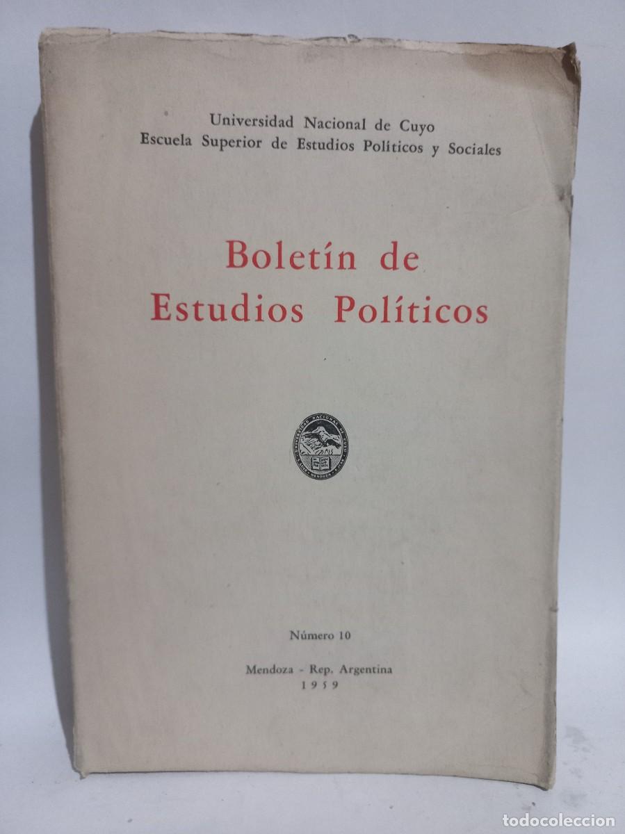 Libri di seconda mano: Antonio L&oacute;pez Aguado - Bolet&iacute;n de Estudios Pol&iacute;ticos - 1960