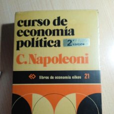 Libros de segunda mano: CURSO DE ECONOMÍA POLÍTICA - CLAUDIO NAPOLEONI