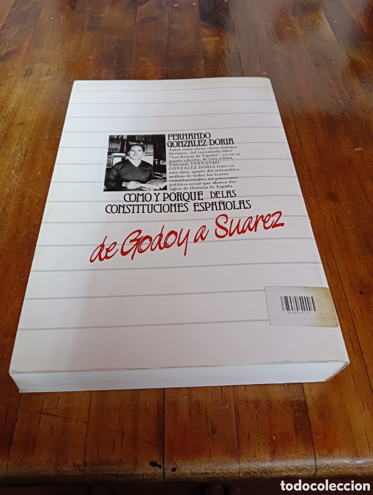 Libros de segunda mano: Fernando Gonz&aacute;lez -Doria. De Godoy a Su&aacute;rez - Foto 2