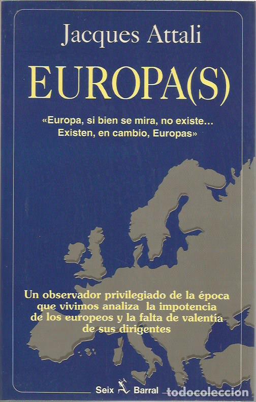 Libros de segunda mano: Europa (s) - Attali, Jacques - Foto 1