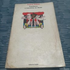 Libri di seconda mano: POPULISMO Y MARXISMO EN RUSIA,ANDRZEJ WALICKI, EDITORIAL ESTELA,1971,162 PAG.