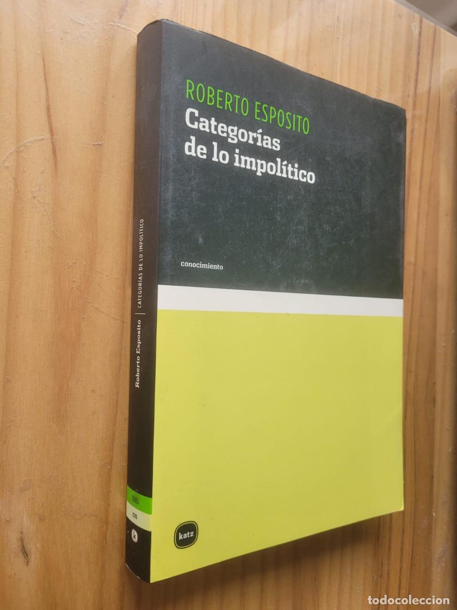 Libros de segunda mano: CATEGORIAS DE LO IMPOLITICO - ROBERTO ESPOSITO