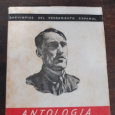 Libros de segunda mano: ANTOLOGÍA. RAMIRO LEDESMA RAMOS, ANTONIO MACIPE LÓPEZ. SEGUNDA EDICIÓN - FE 1942