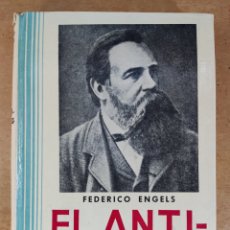 Libros de segunda mano: EL ANTI-DUHRING / FEDERICO ENGELS / 4ªED. 1972 / EDITORIAL CLARIDAD