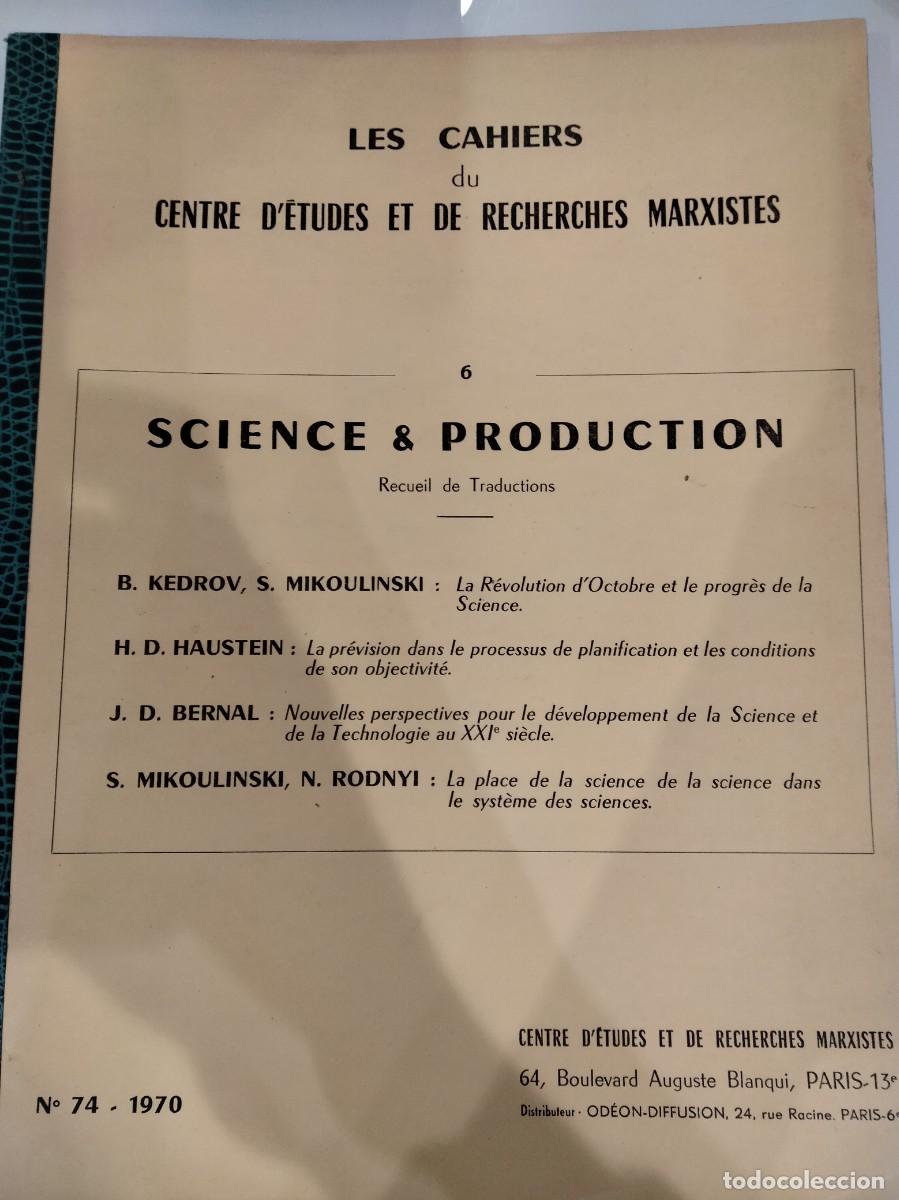 Libros de segunda mano: Science & Production - Foto 1