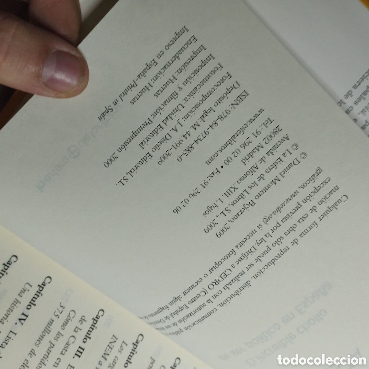 Libros de segunda mano: La Casta. Daniel Montero.2009. La esfera de los libros. - Foto 6