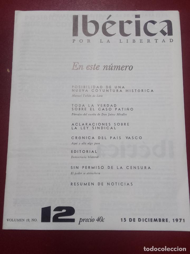 Second hand books: VV.AA. (Victoria Kent, dir.) Revista Ib&eacute;rica por la libertad. Volumen 19. N&ordm; 10 (15 de octubre, 197