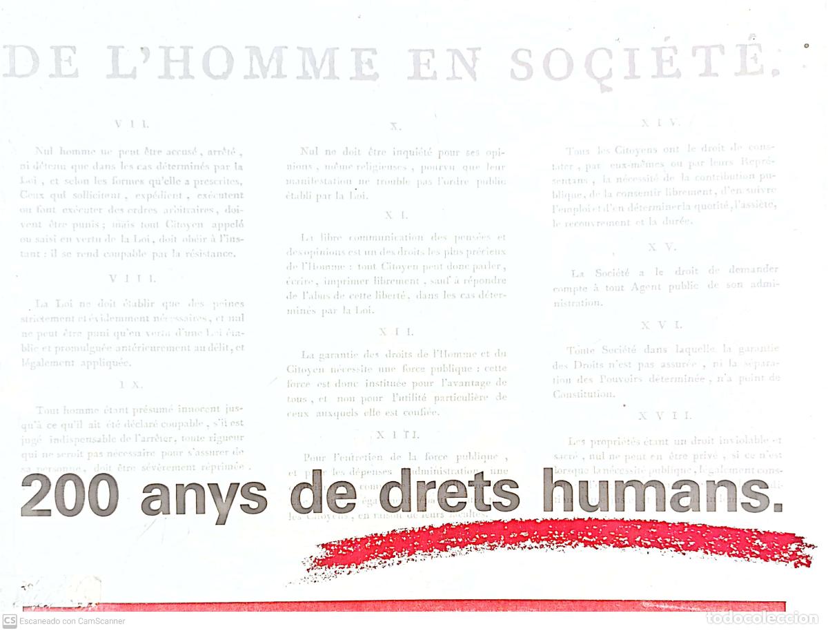 Libros de segunda mano: 200 anys de drets humans - Foto 1