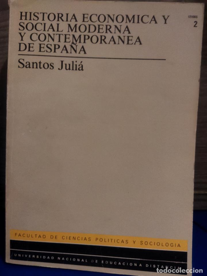 Libri di seconda mano: Historia econ&oacute;mica y social moderna y contempor&aacute;nea de Espa&ntilde;a