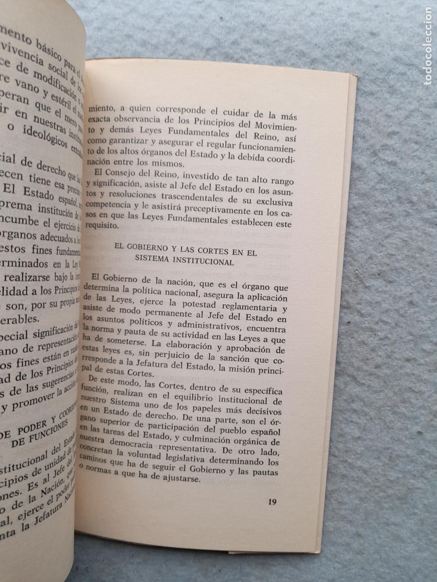 Libros de segunda mano: Discurso de Franco en las Cortes Espa&ntilde;olas. - Foto 6