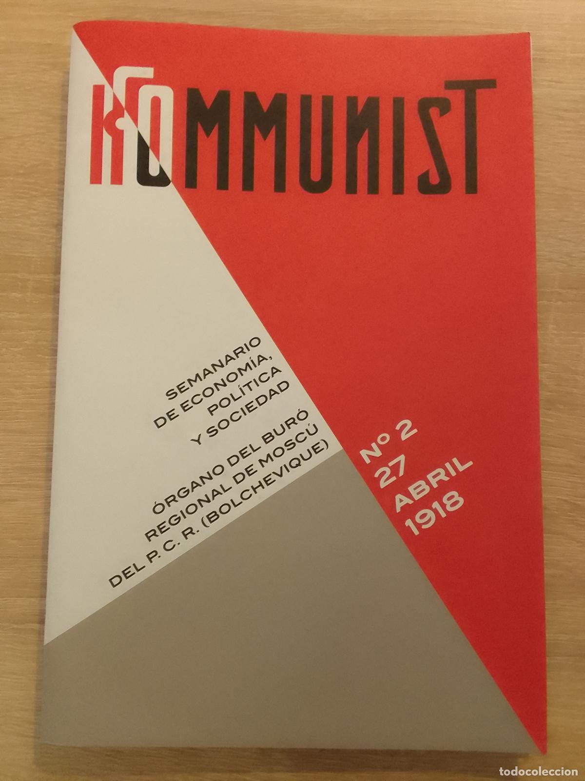 Gebrauchte B&uuml;cher: Kommunist. Semanario de econom&iacute;a, pol&iacute;tica y sociedad n&ordm; 2 (27 abril 1918)